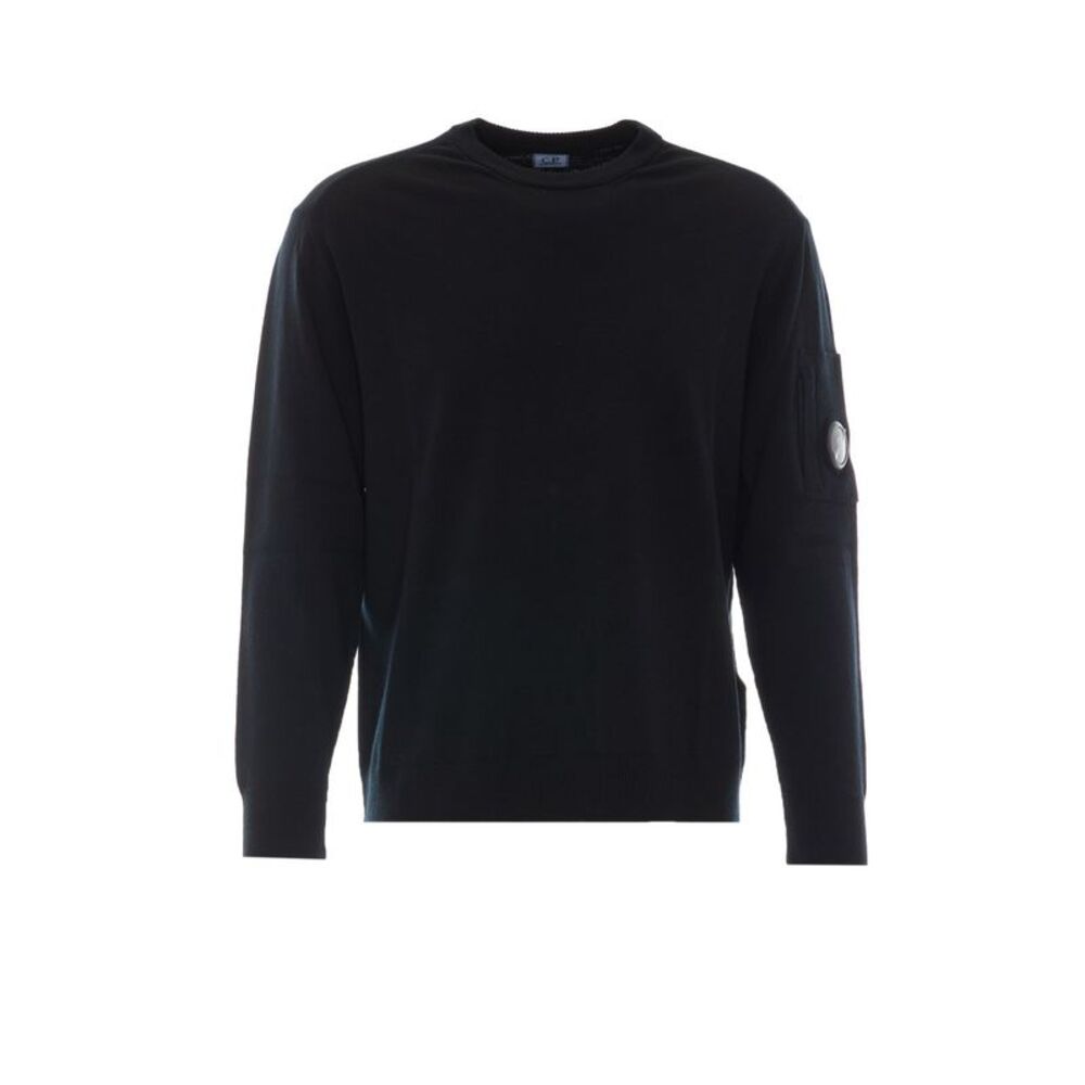C.P. Company Men Lens Extrafine Merino Wool Sweater